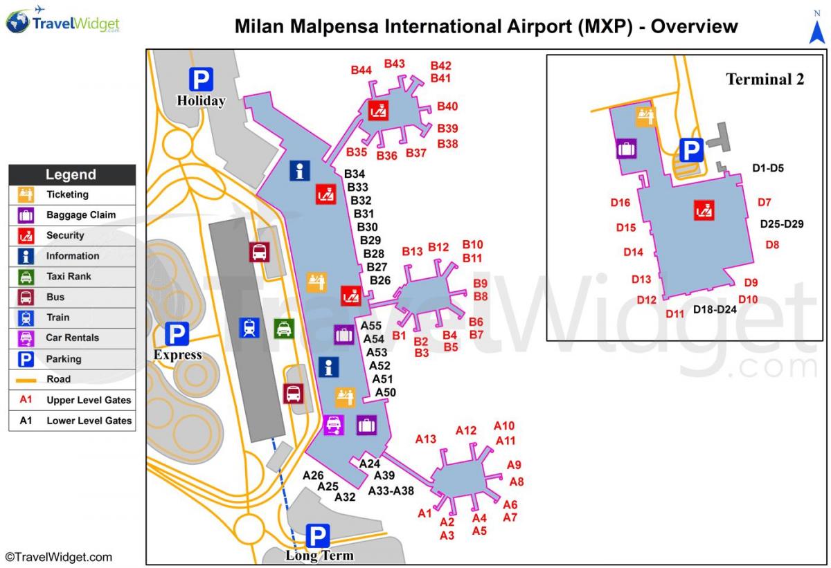 map of milan airports and train stations